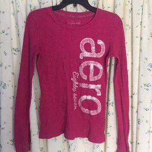 🌷Pink Aeropostale Long Sleeve Shirt🌷